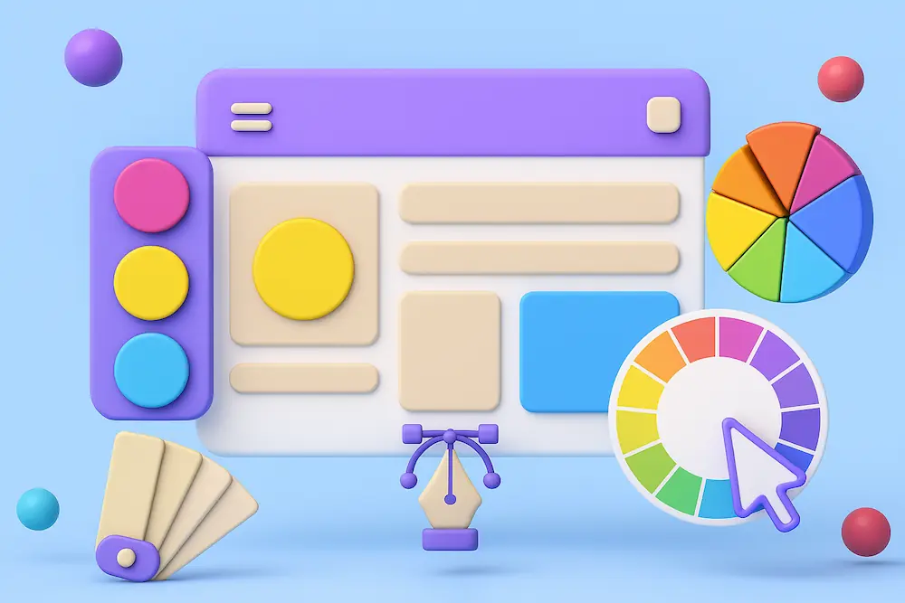 روانشناسی رنگ در طراحی سایت