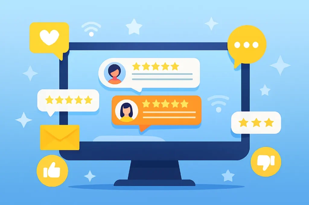 مدیریت نقد و بررسی ها و اعتبار برند در سئو محلی