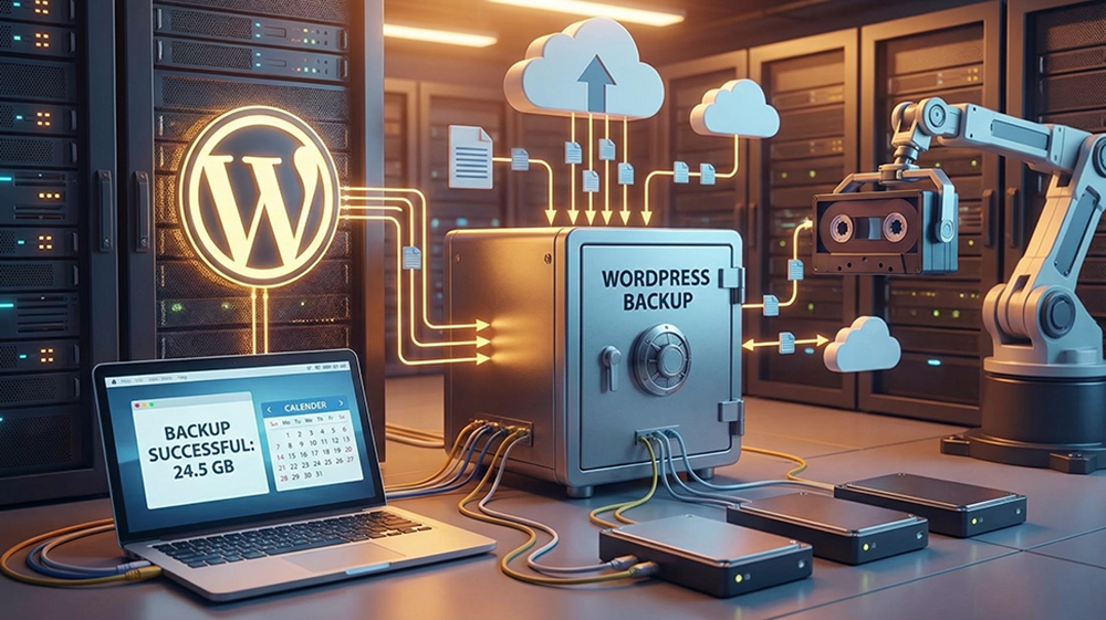 بک آپ گیری ورد پرس