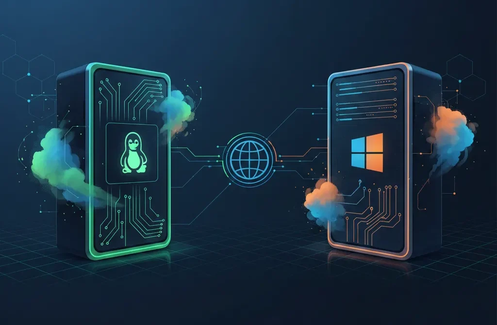 host linux & windows