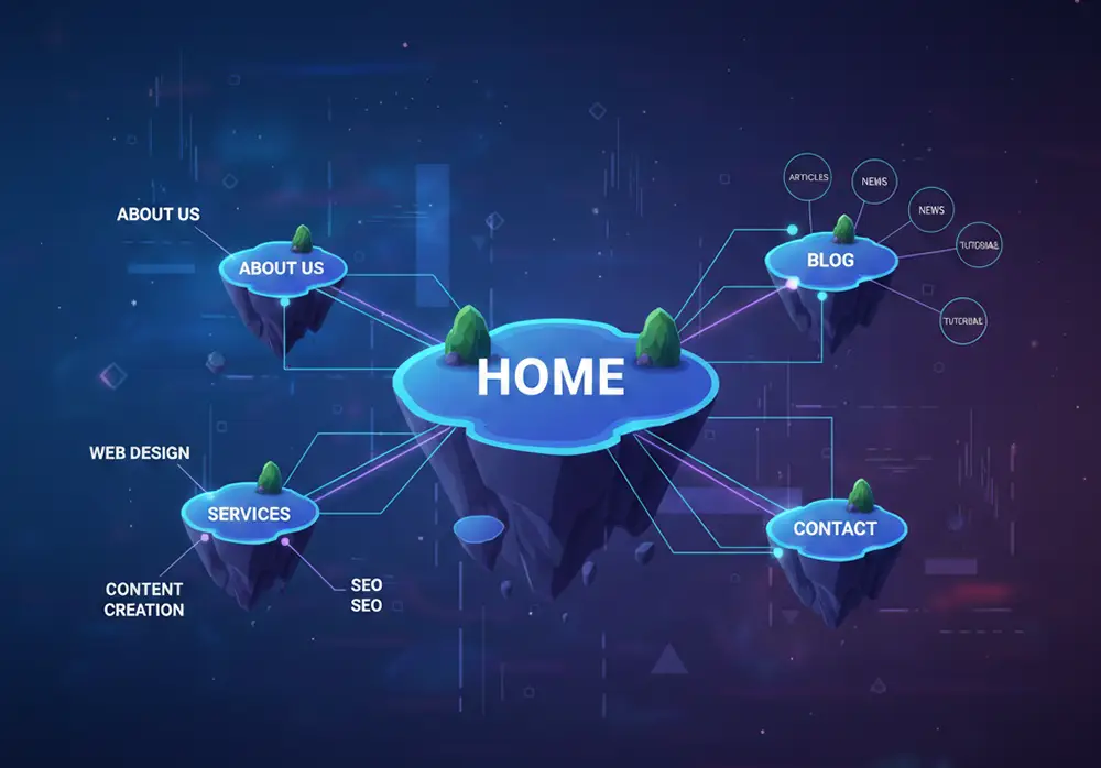 نقشه سایت برای دیده شدن سریع صفحات شما