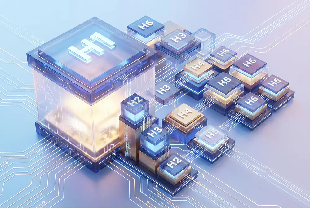 اشتباهات مرگبار در طراحی سایت در مدیریت تگ H1 و هدینگ ها