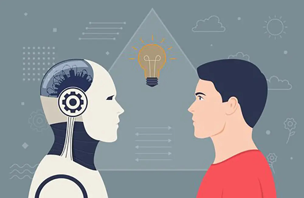 فرق محتوای هوش مصنوعی و انسانی در مفهوم تولید محتوا