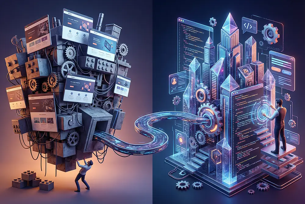 اشتباهات مرگبار در طراحی سایت در انتخاب قالب و کدنویسی سنگین